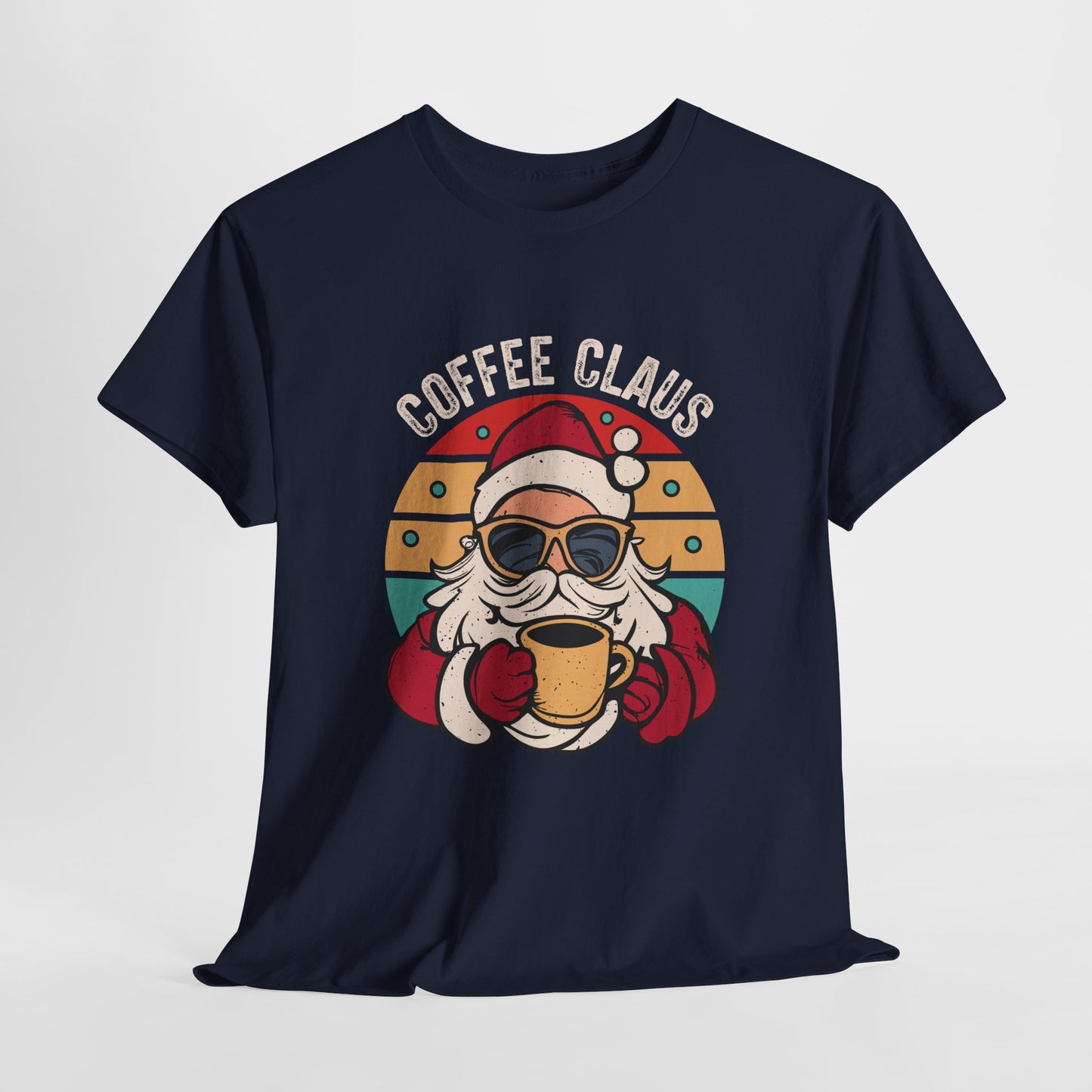 Coffee Claus Santa Christmas T-Shirt