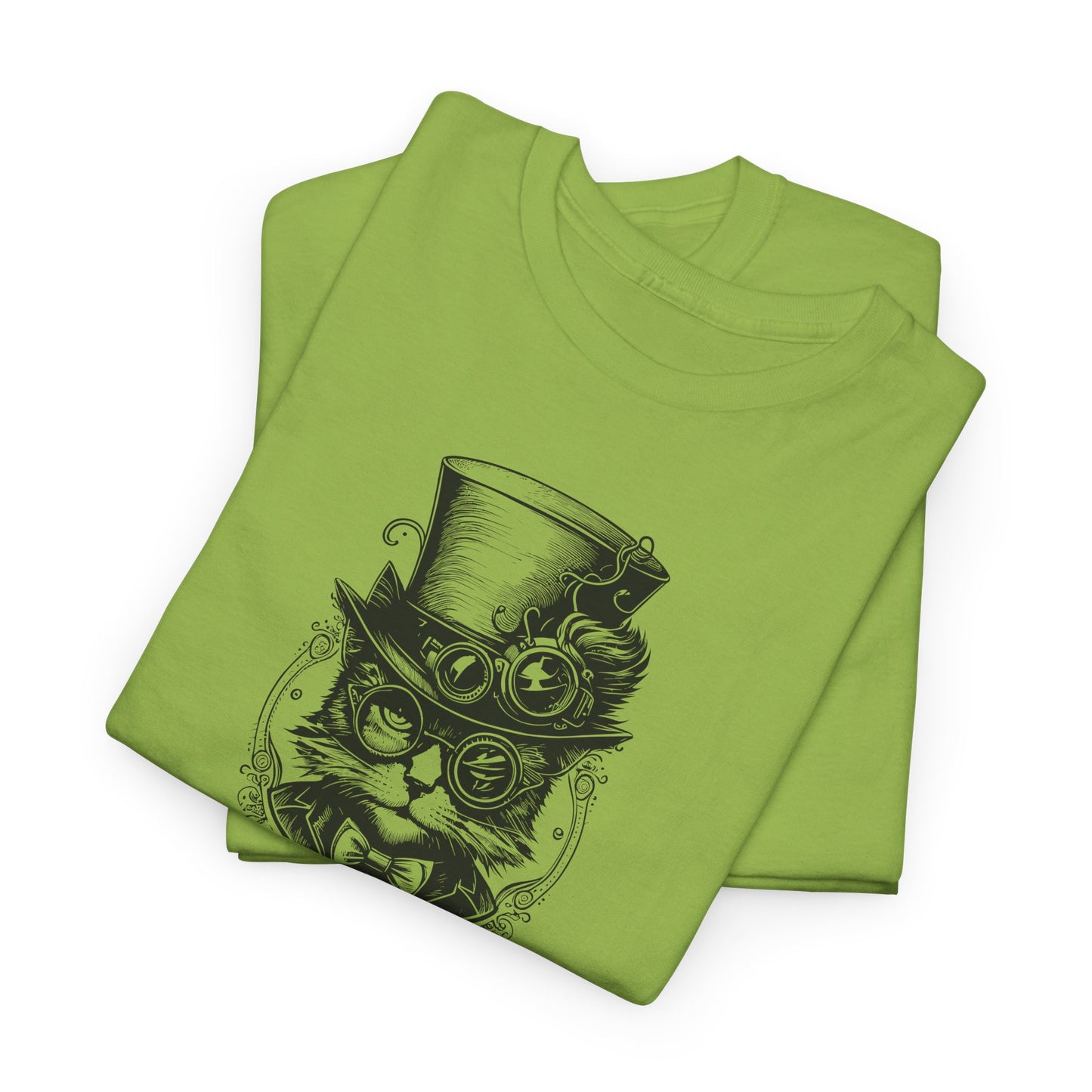 Steampunk Gent Cat T-Shirt - Victorian Tee