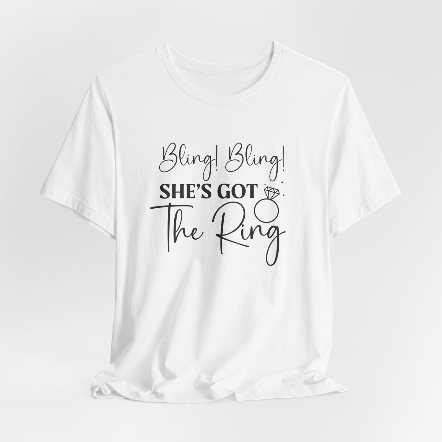 Bling Bling Bachelorette T-Shirt For Brides Maid T Shirt For Wedding Party TShirt