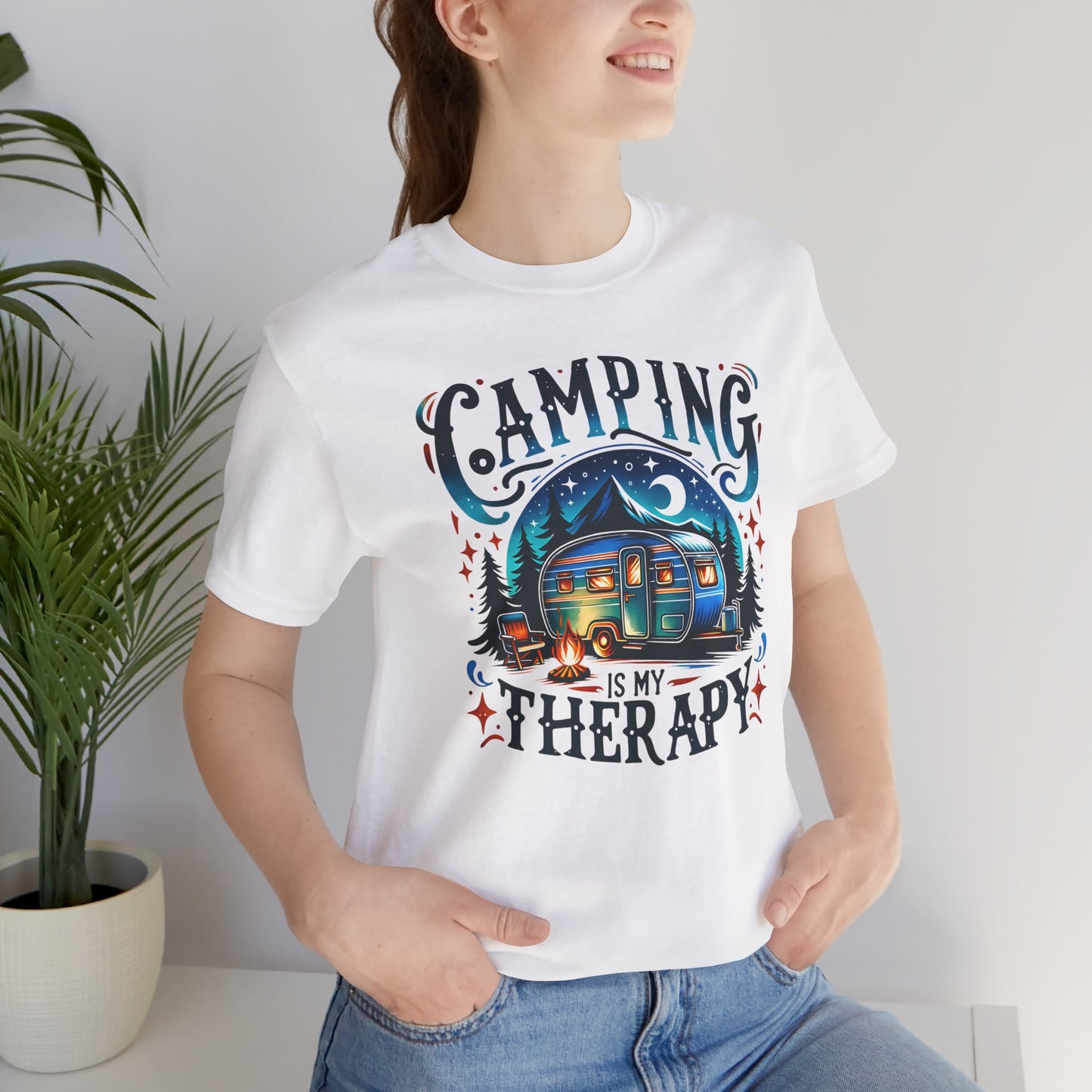 Camping Is My Therapy T-Shirt