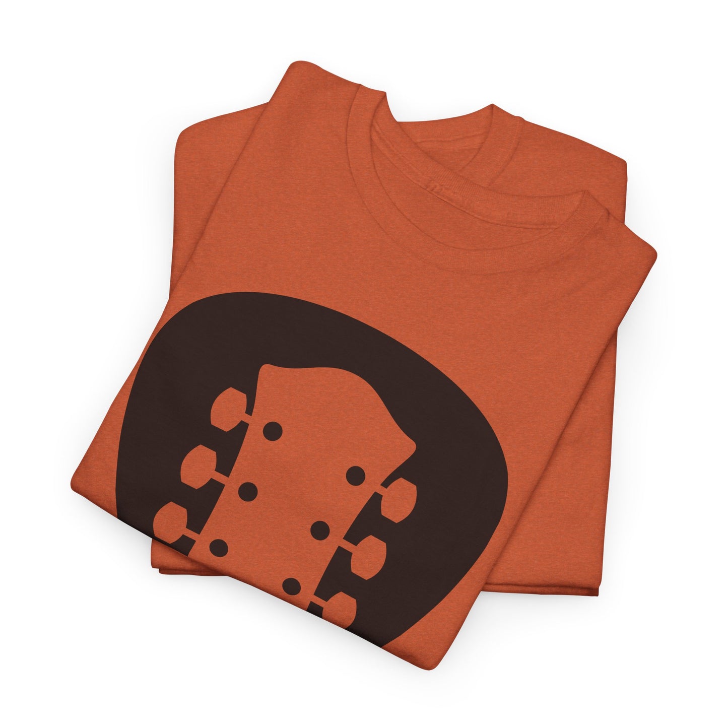 Guitar Pick Headstock T-Shirt - Music Design