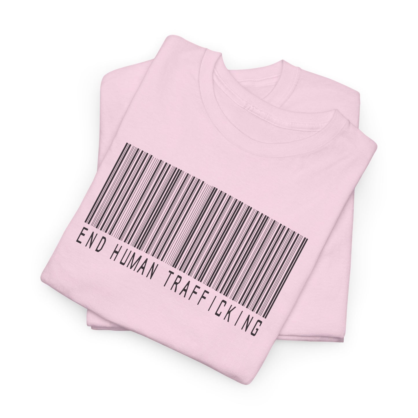 End Human Trafficking Barcode T-Shirt
