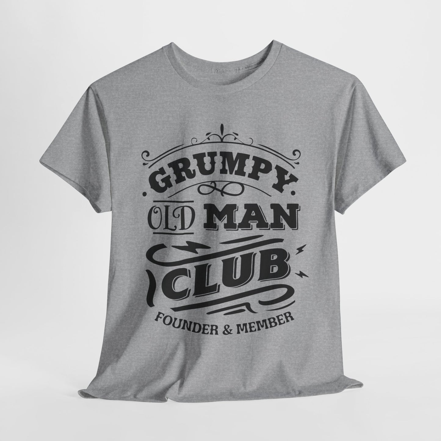 Grumpy Old Man Club T-Shirt - Funny Founder Tee