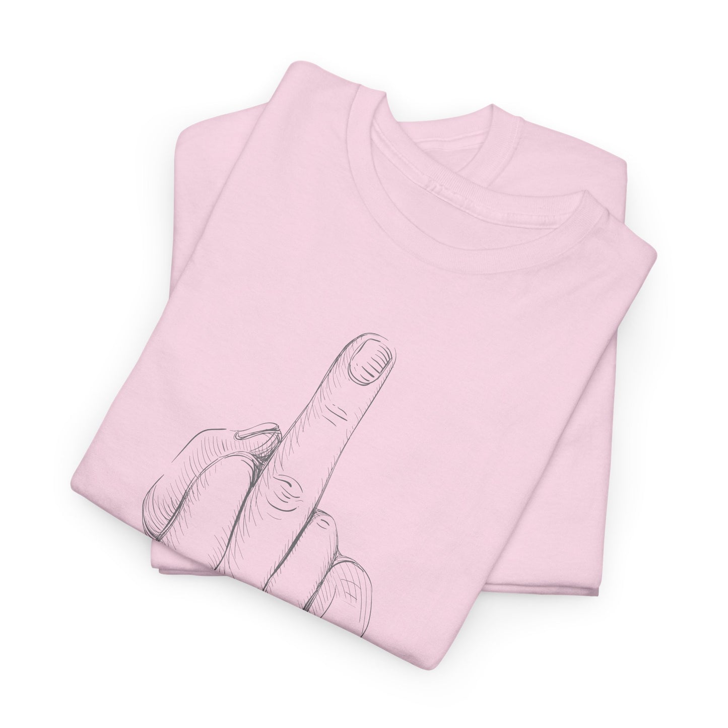 Middle Finger T-Shirt - Bold Gesture Tee