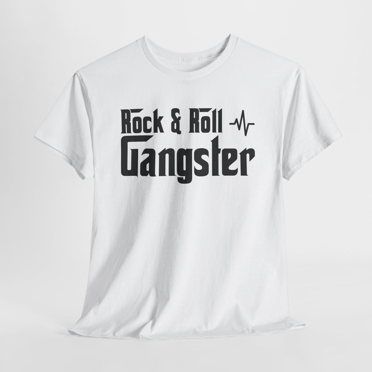 Rock and Roll Gangster T-Shirt - Bold Music Design