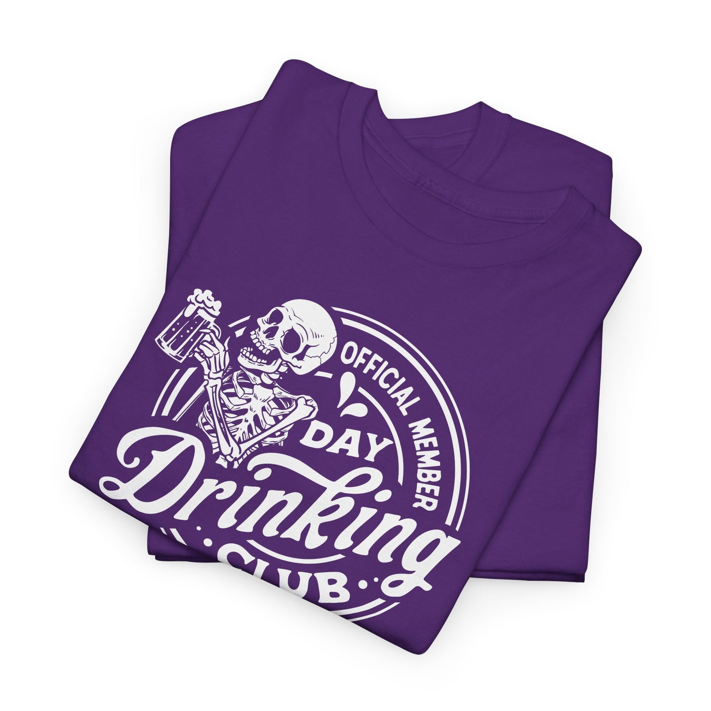 Day Drinking Skeleton T-Shirt - Snarky Graphic