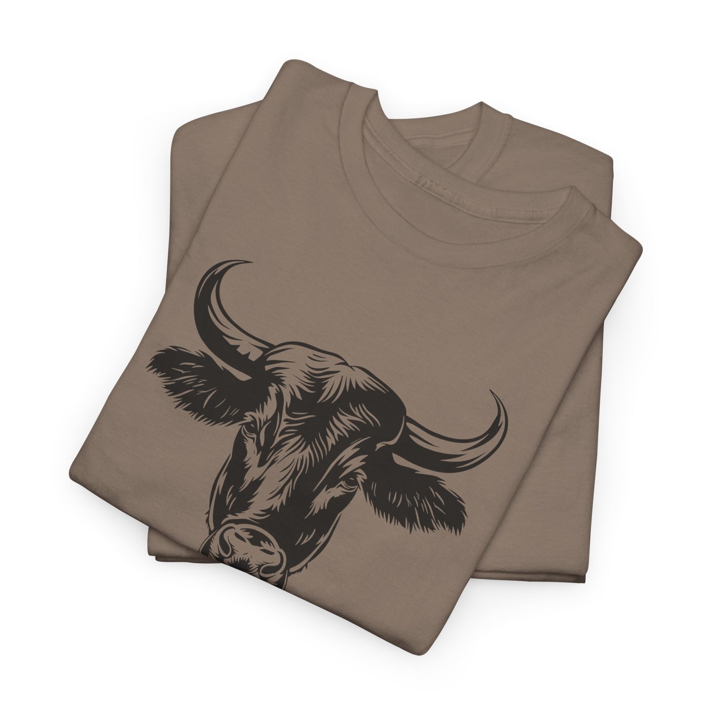 Bull Head Graphic T-Shirt - Bull Shirt Pun
