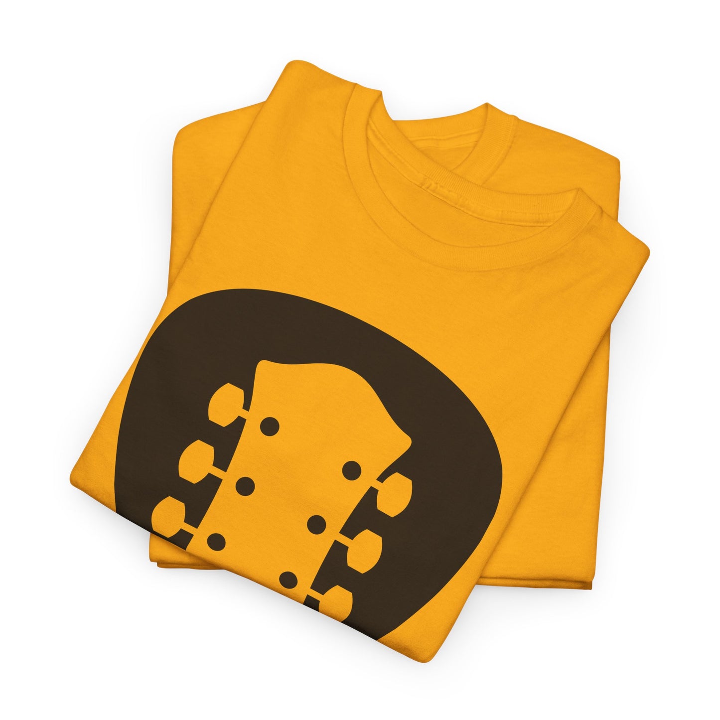 Guitar Pick Headstock T-Shirt - Music Design