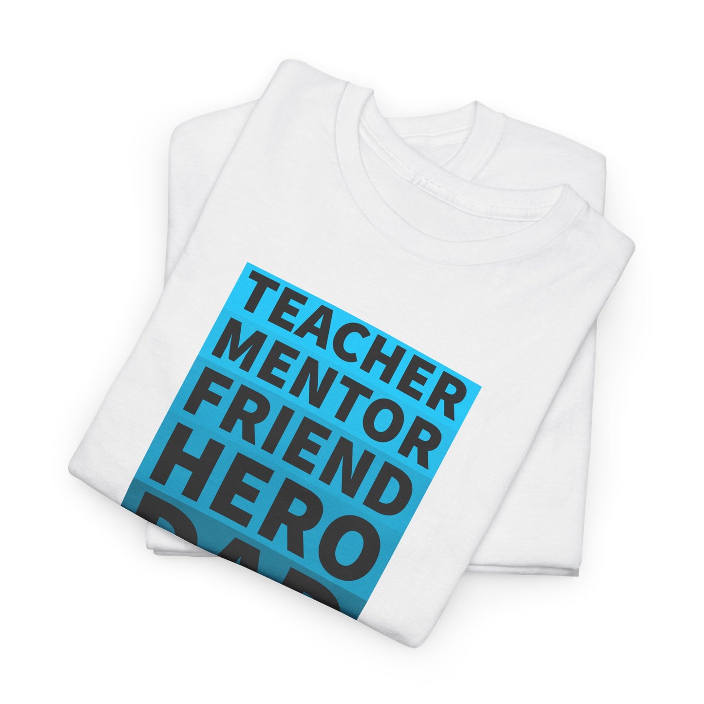 Dad Teacher Mentor Gradient Tee