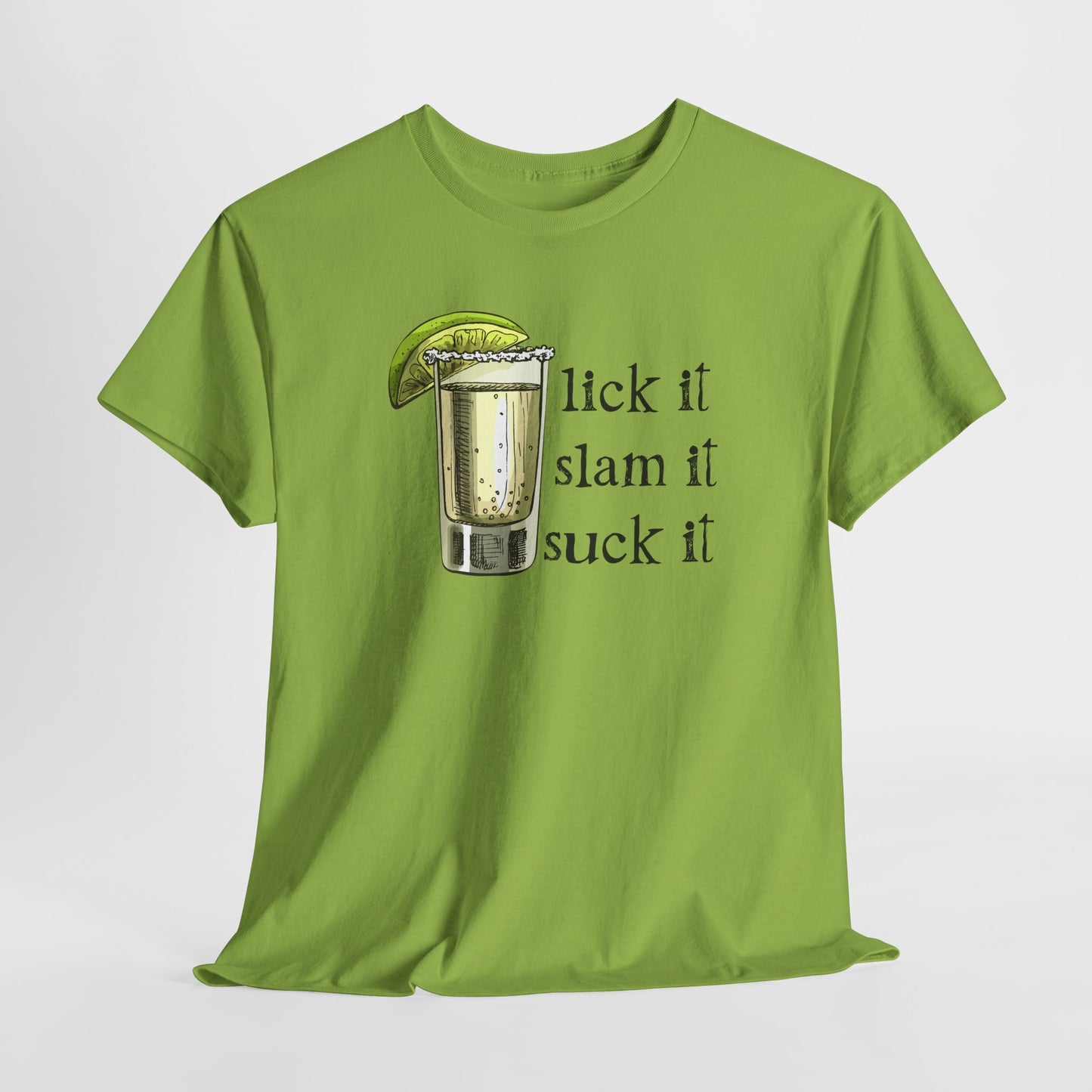 Lick It Slam It Tequila Shot Tee