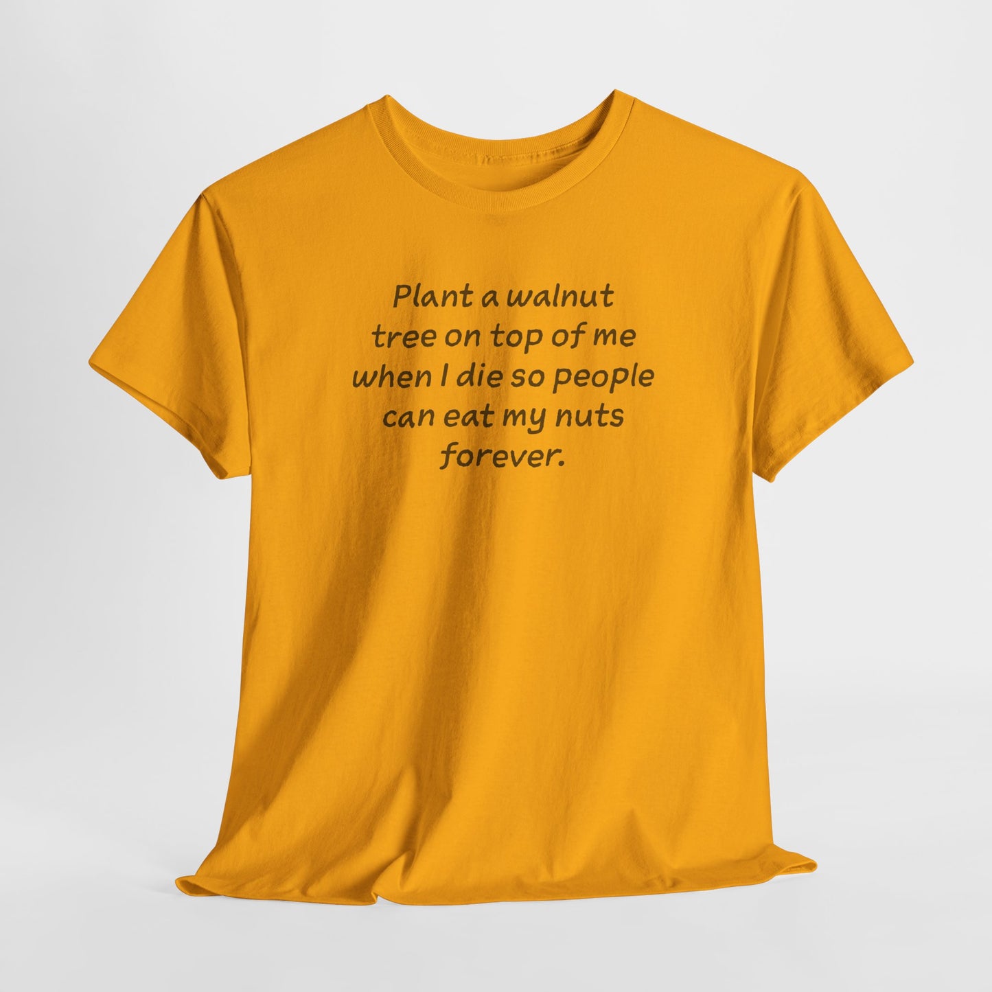 Eat My Nuts T-Shirt - Dark Humor Graphic Tee