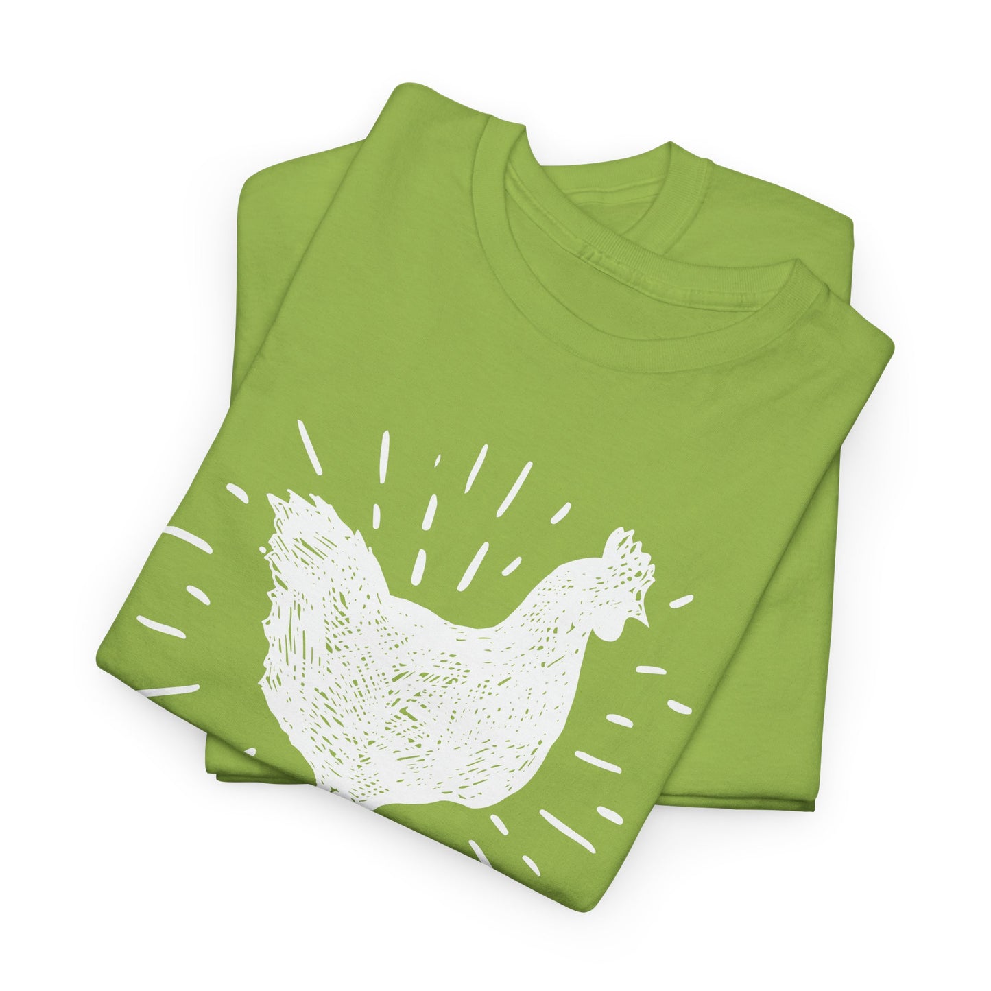 What the Cluck White Chicken T-Shirt - Quirky Tee
