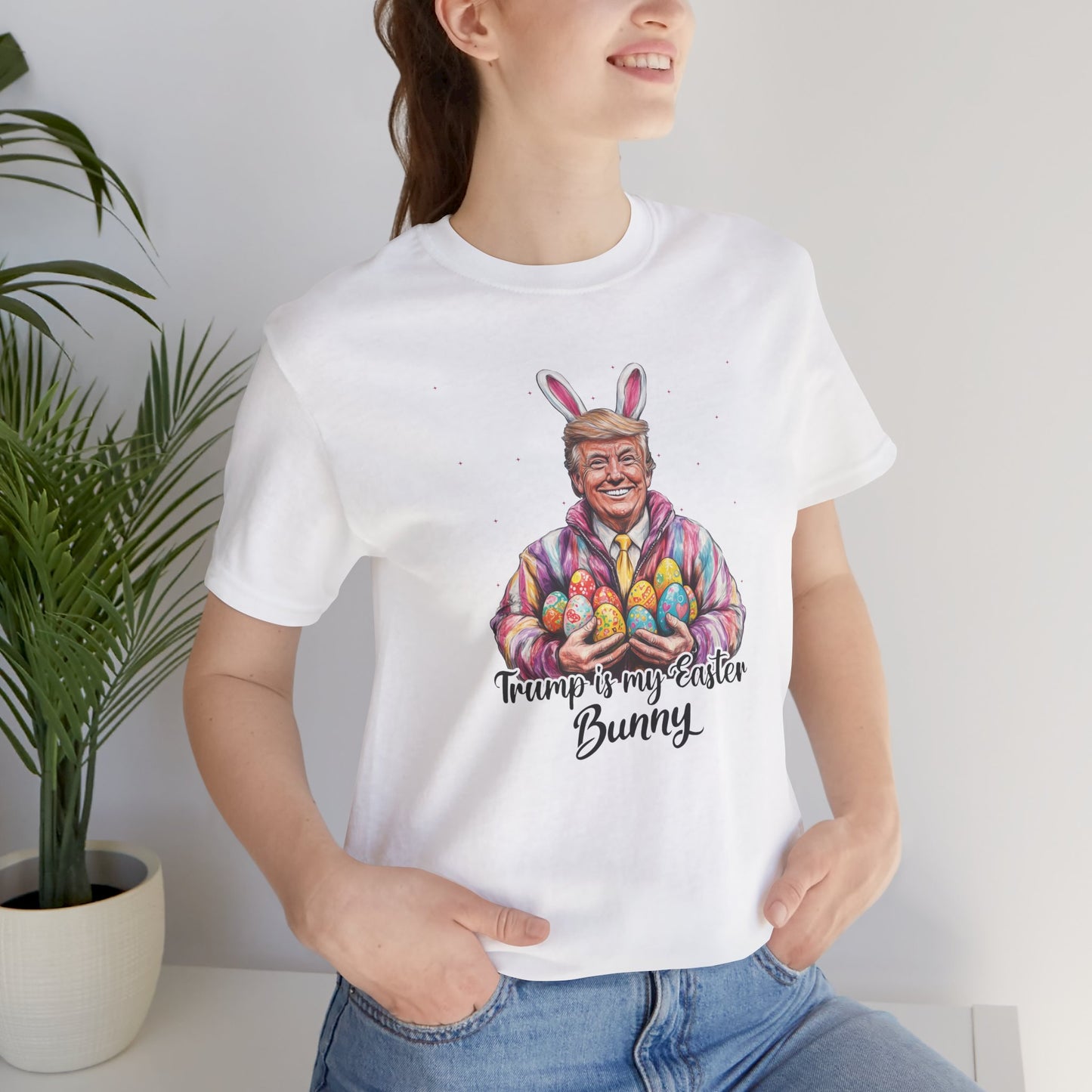 Trump Easter Bunny T-Shirt - Funny Political Graphic Tee