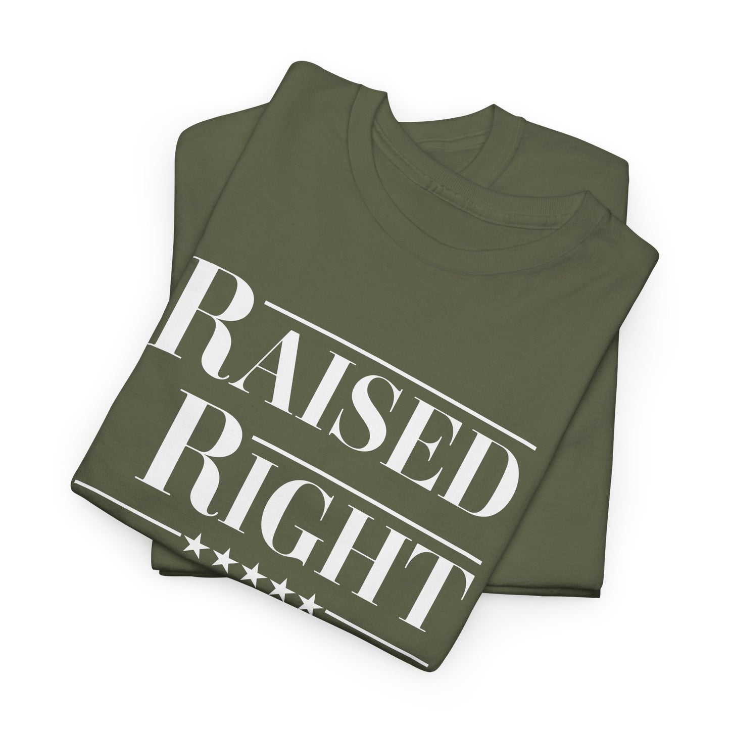 Raised Right T-Shirt - Conservative Upbringing Tee
