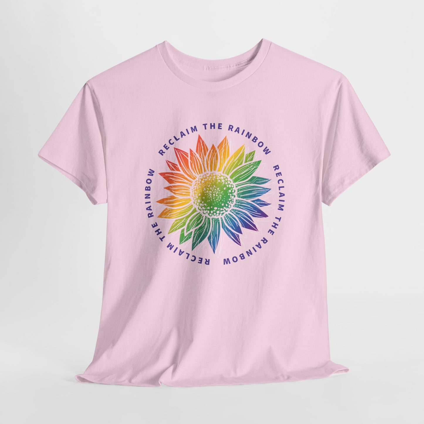 Reclaim The Rainbow Sunflower Graphic Tee
