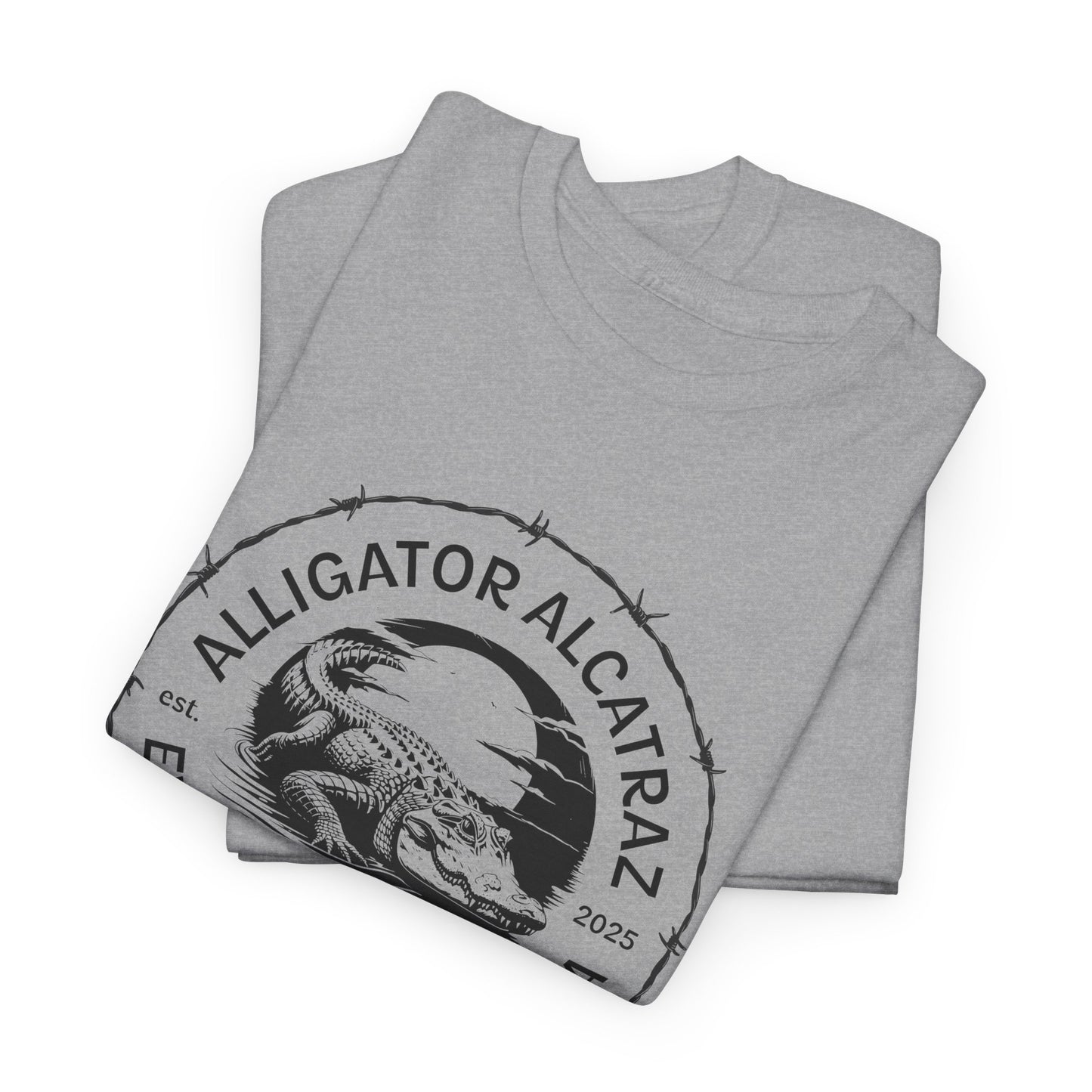 Alligator Alcatraz T-Shirt – Everglades 2025 Tee