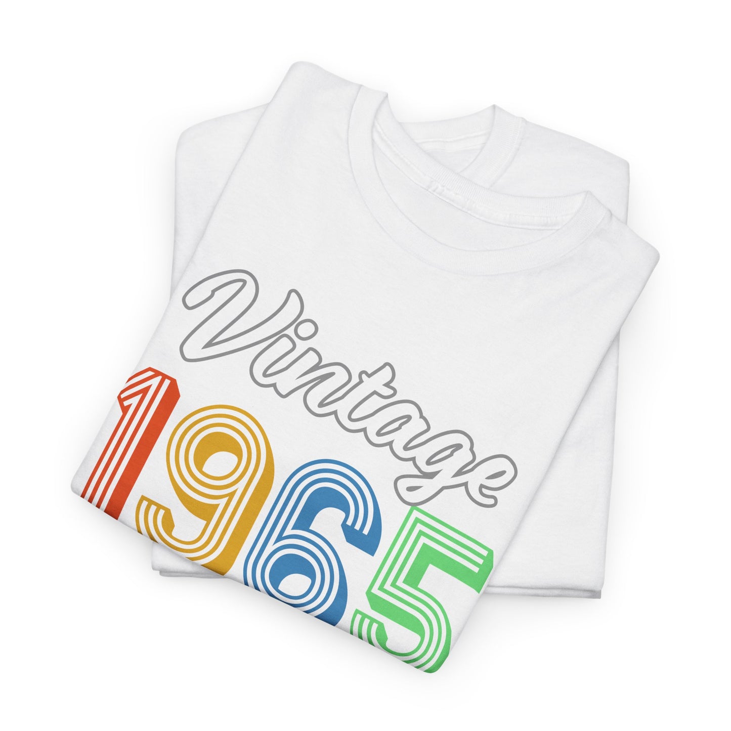 Vintage 1965 T-Shirt For Limited Edition TShirt For Class Reunion T Shirt For Birthday Shirt For Birthday Gift For Graduation TShirt