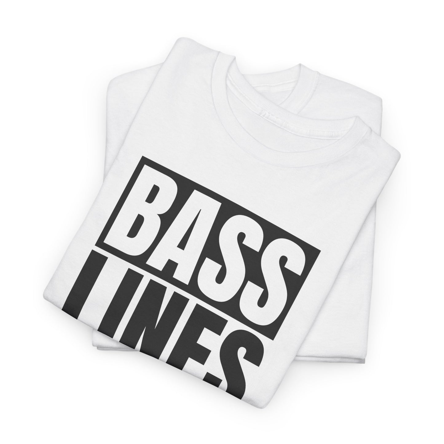 Bass Lines Matter T-Shirt - Music Design