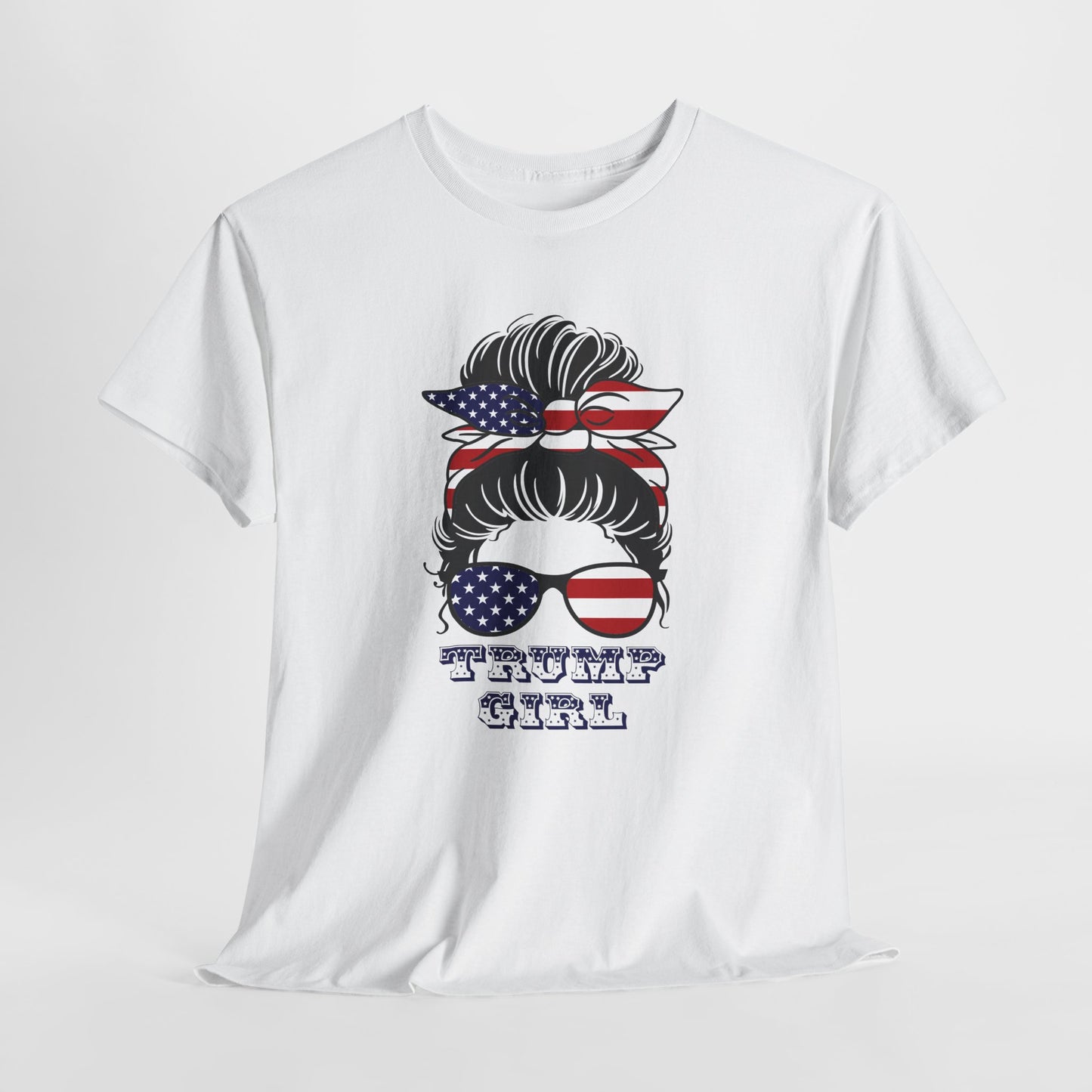 Trump Girl Patriotic Mom T-Shirt