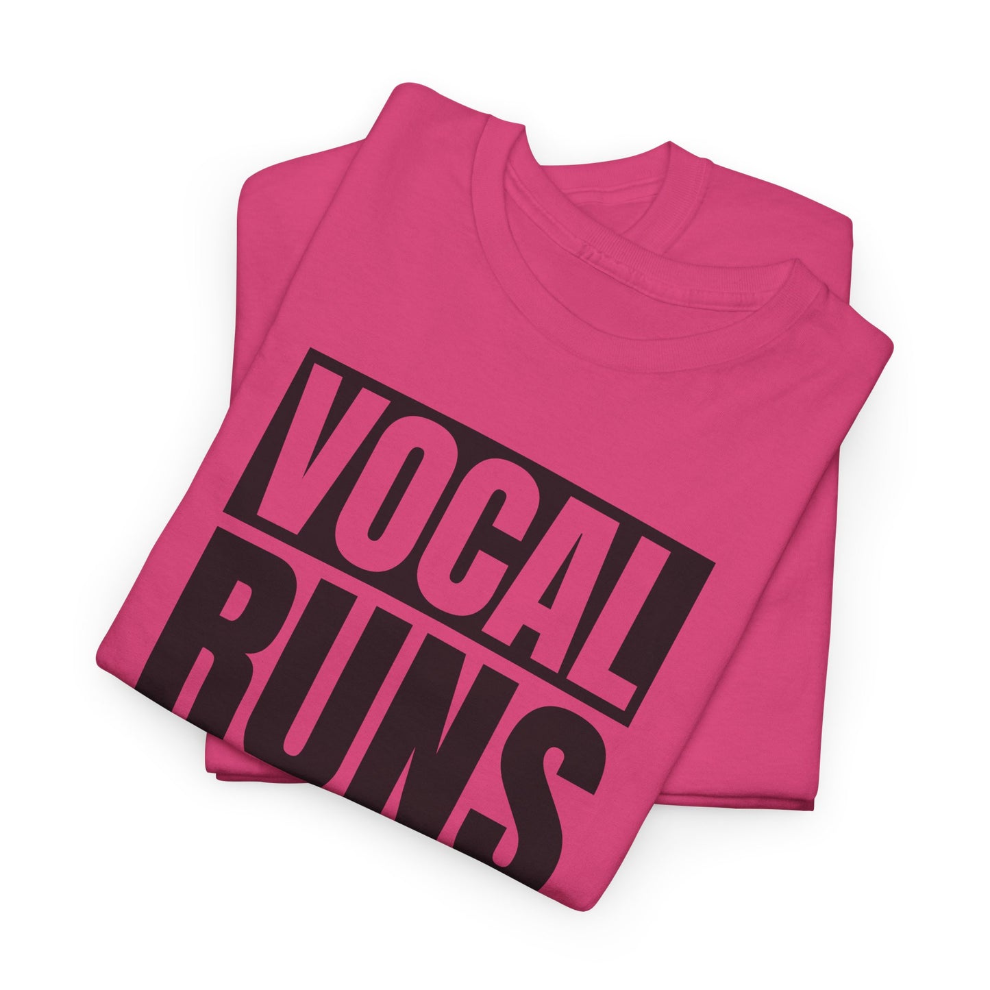 Vocal Runs Matter T-Shirt - Singer Swagger Design
