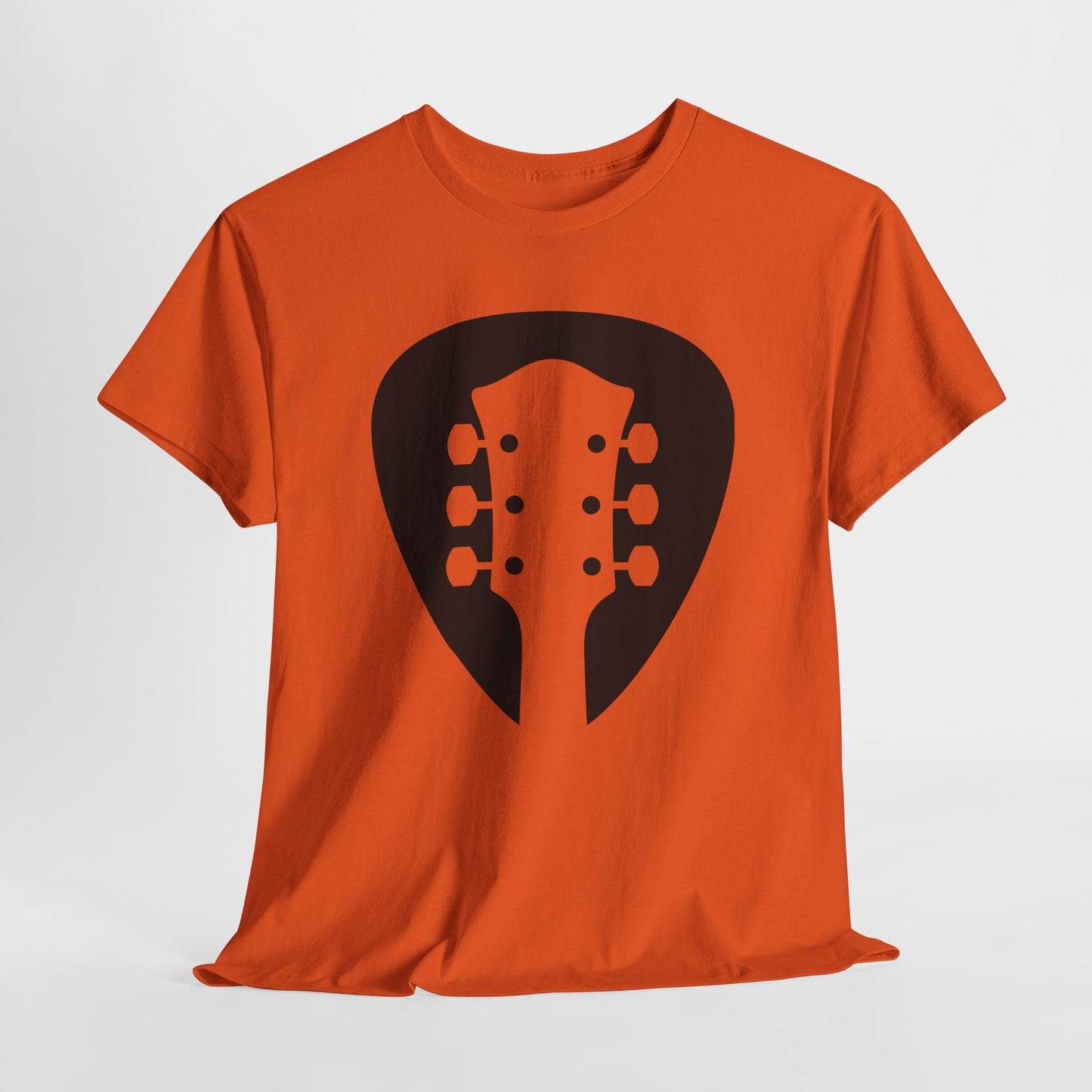 Guitar Pick Headstock T-Shirt - Music Design