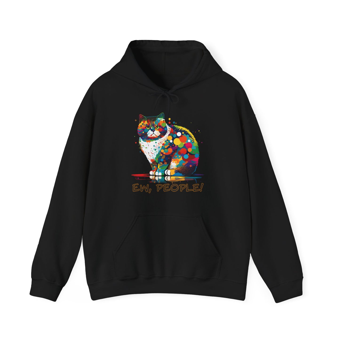Ew People Cat Hoodie - Funny Feline Sweatshirt