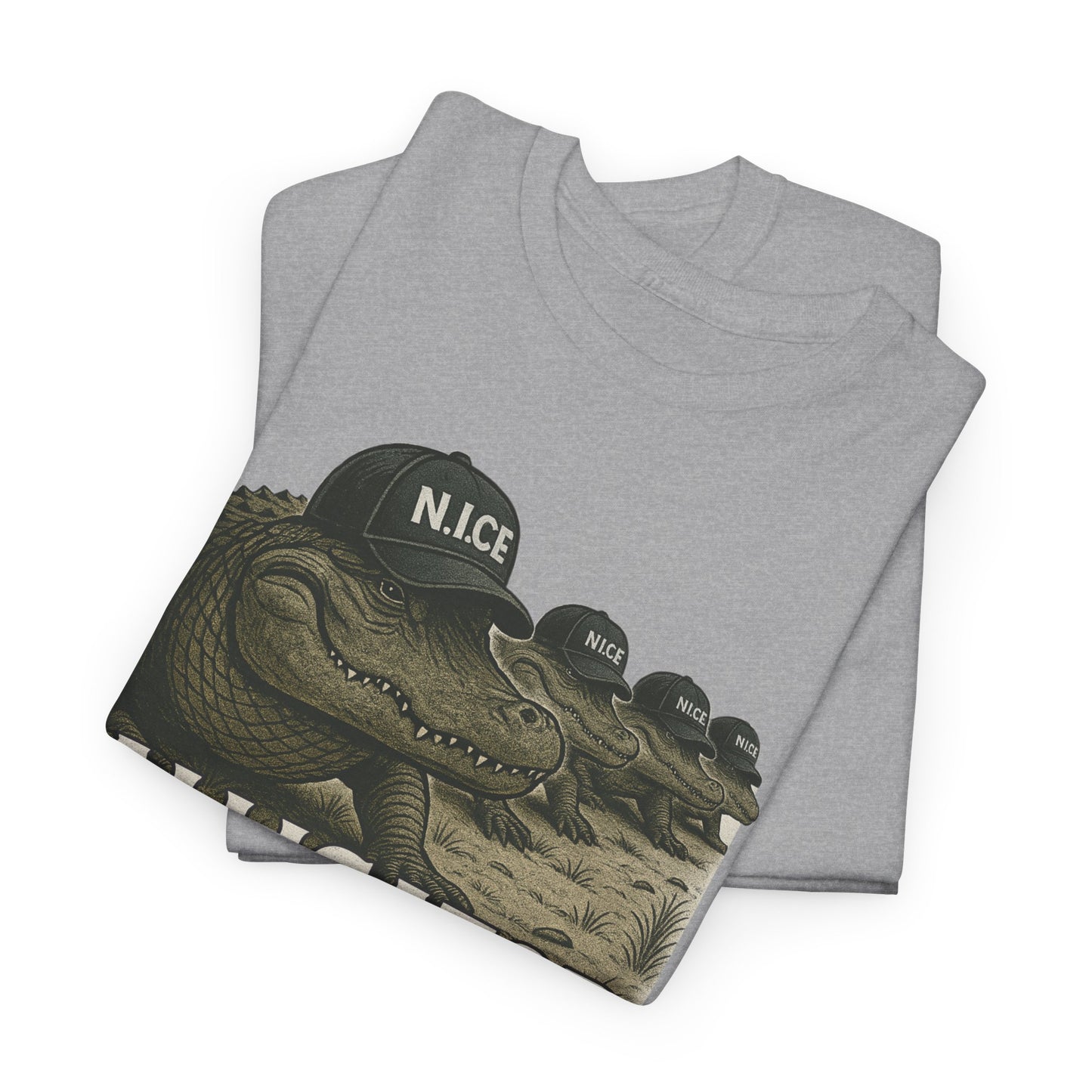 Alligator Alcatraz Crocodilian Enforcement T-Shirt