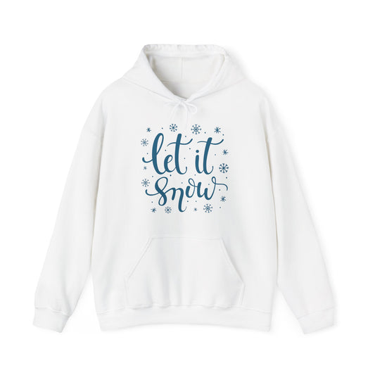 Let It Snow Hoodie For Winter Hooded Sweatshirt