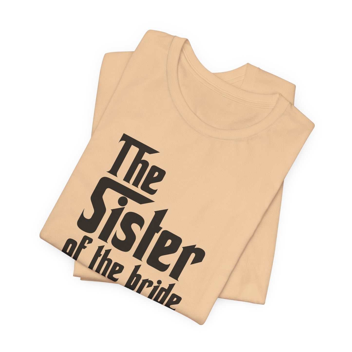 Mafia Wedding T-Shirt For Sister Of The Bride TShirt For Bachelorette Theme Party