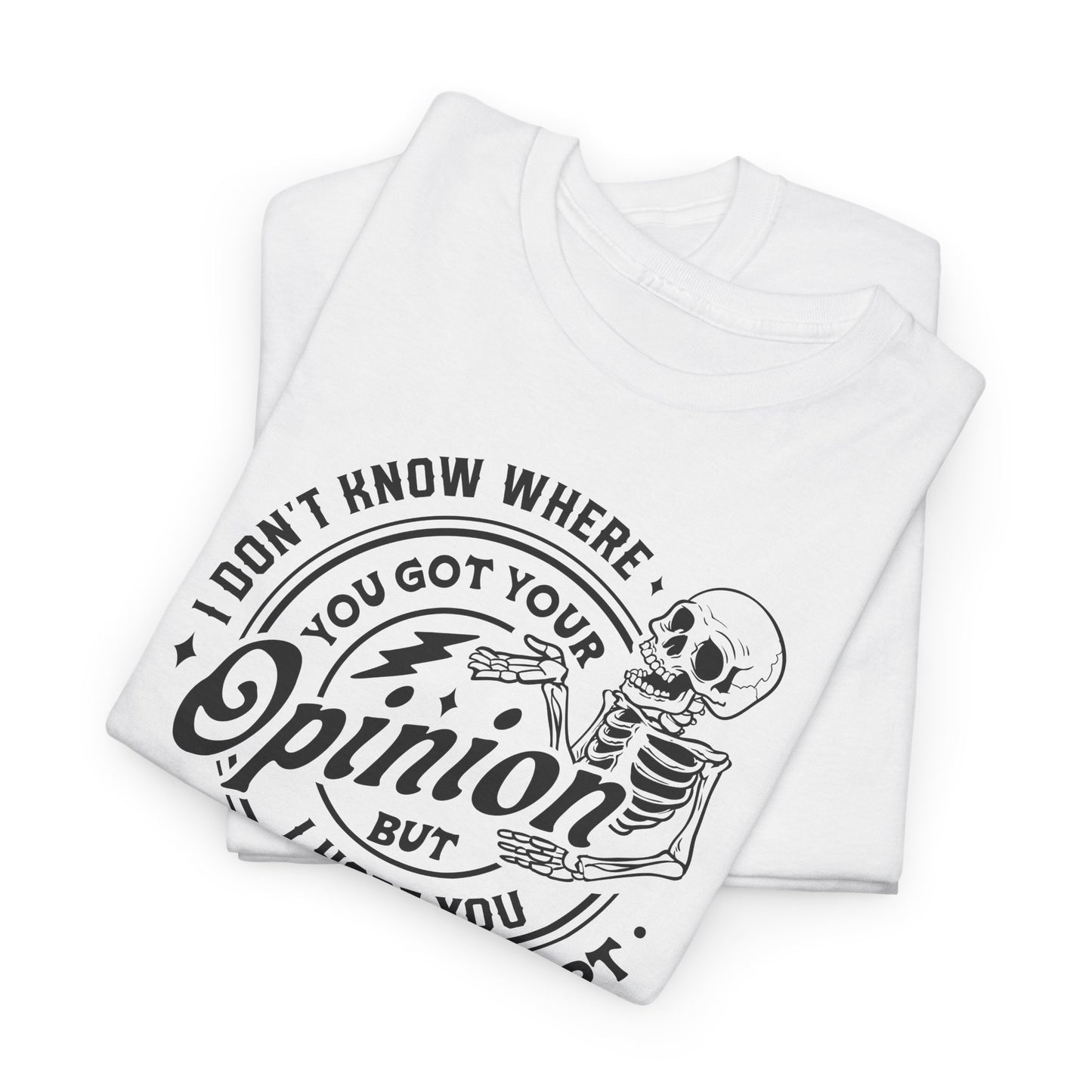 Opinion Receipt T-Shirt - Funny Sass Graphic Tee