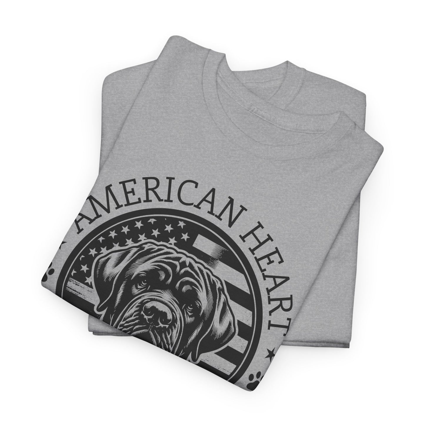 American Heart Mastiff Soul Flag Tee