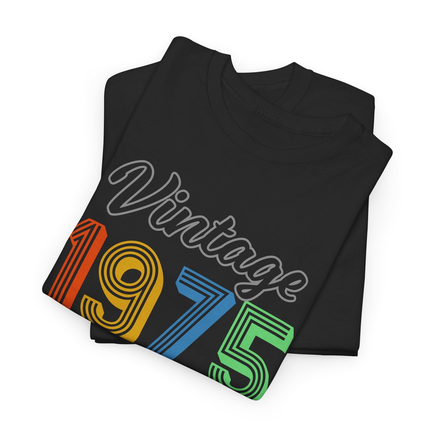Vintage 1975 T-Shirt For Limited Edition TShirt For Class Reunion T Shirt For Birthday Shirt For Birthday Gift For Graduation TShirt