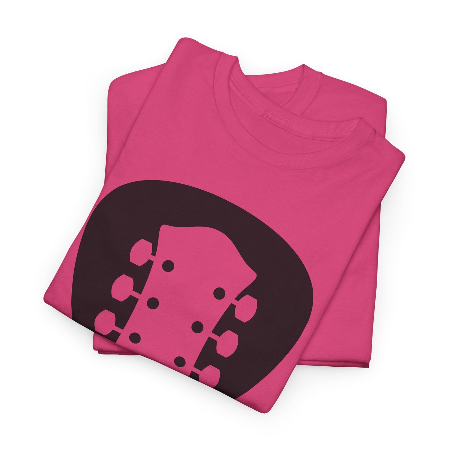 Guitar Pick Headstock T-Shirt - Music Design