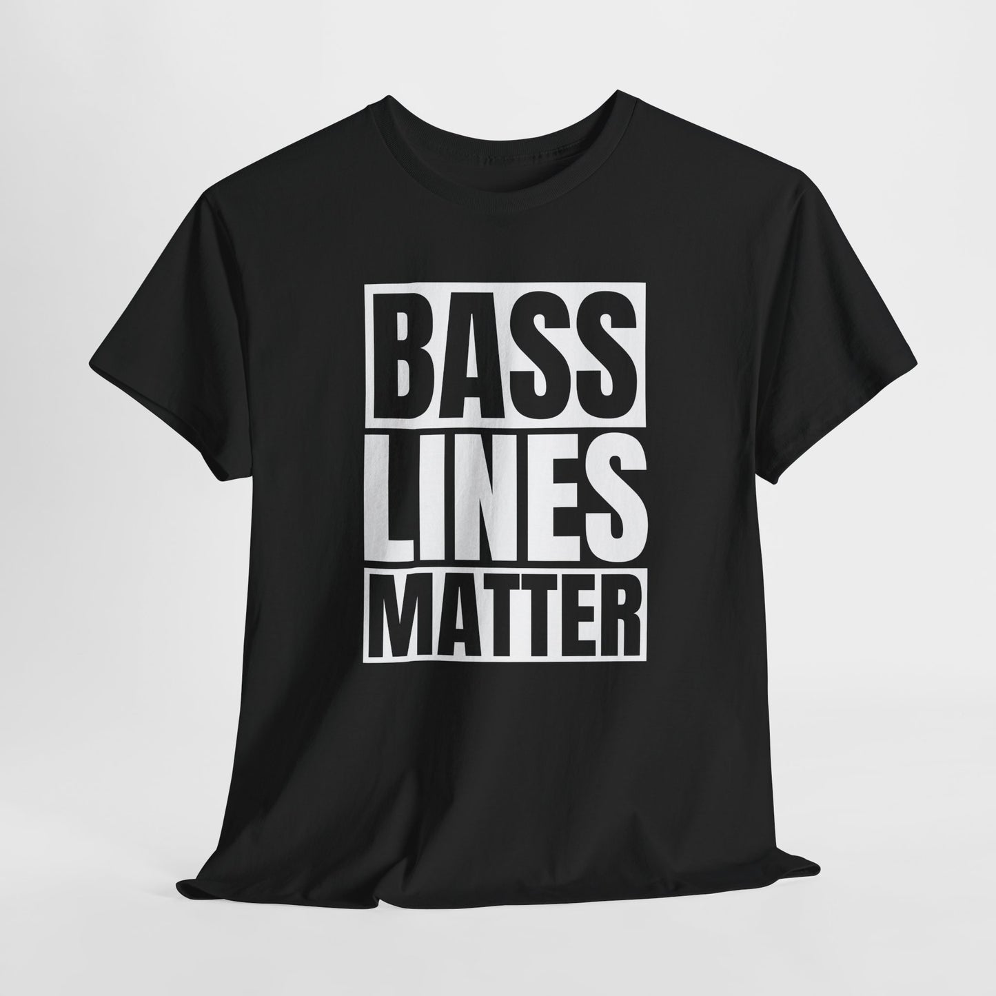 Bass Lines Matter T-Shirt - Music Design