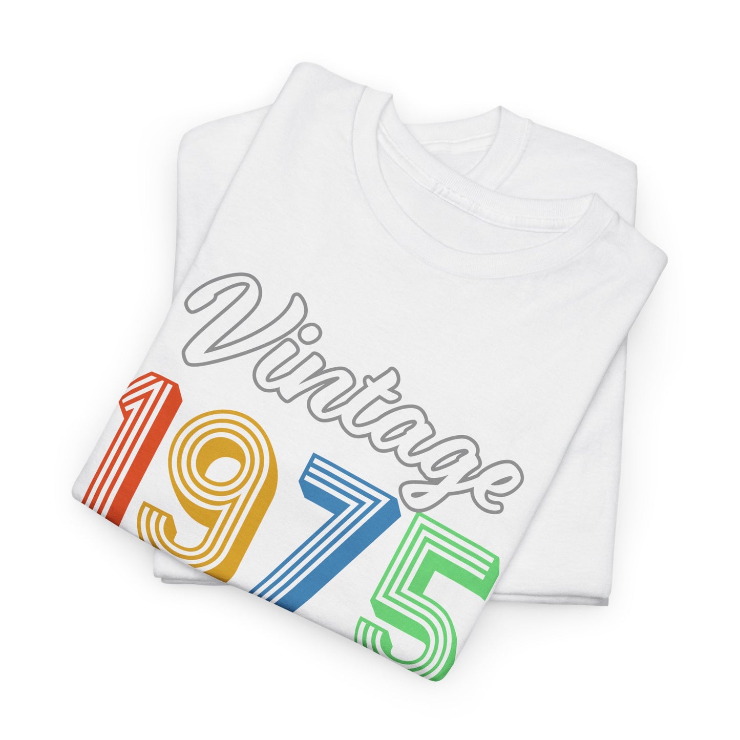 Vintage 1975 T-Shirt For Limited Edition TShirt For Class Reunion T Shirt For Birthday Shirt For Birthday Gift For Graduation TShirt