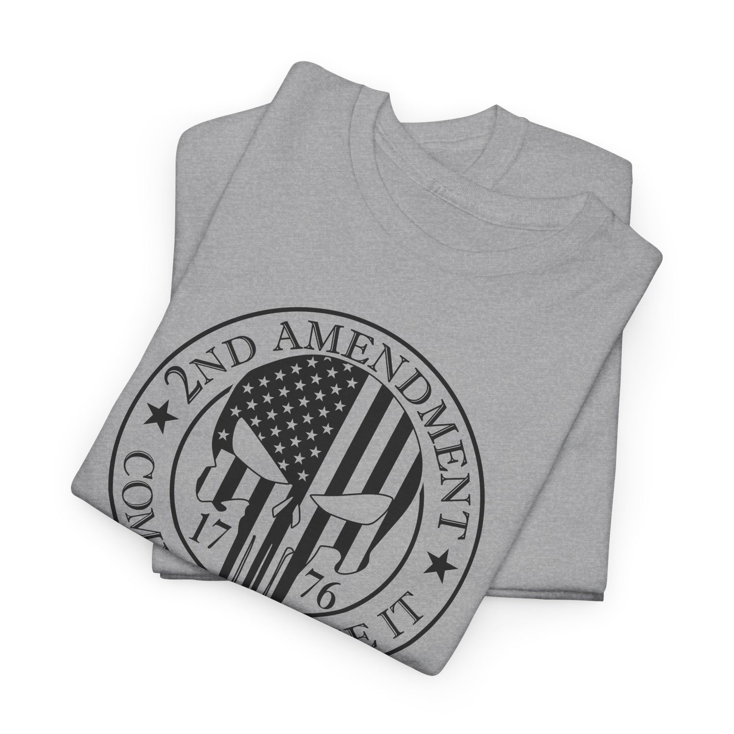 Second Amendment Come And Take It T-Shirt - Punisher Tee