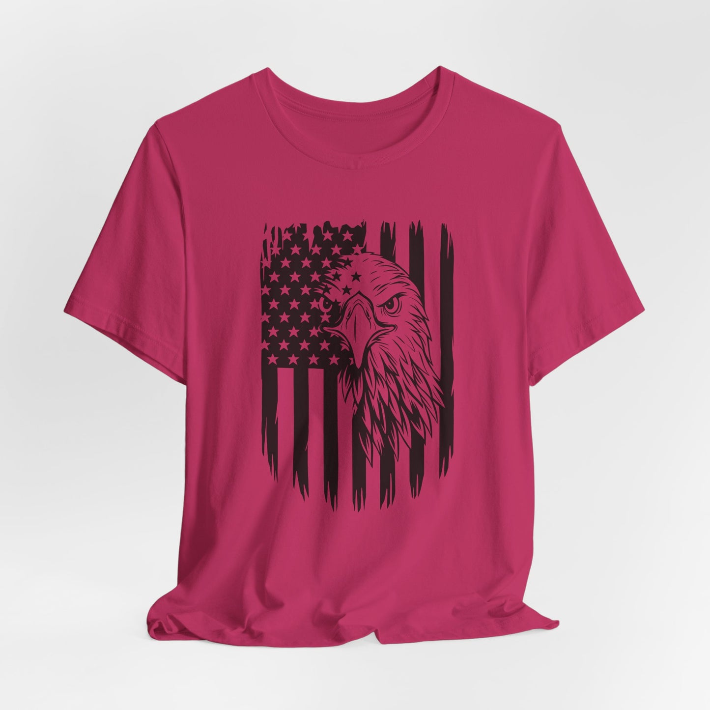 American Flag Eagle T-Shirt - Patriotic Graphic Tee
