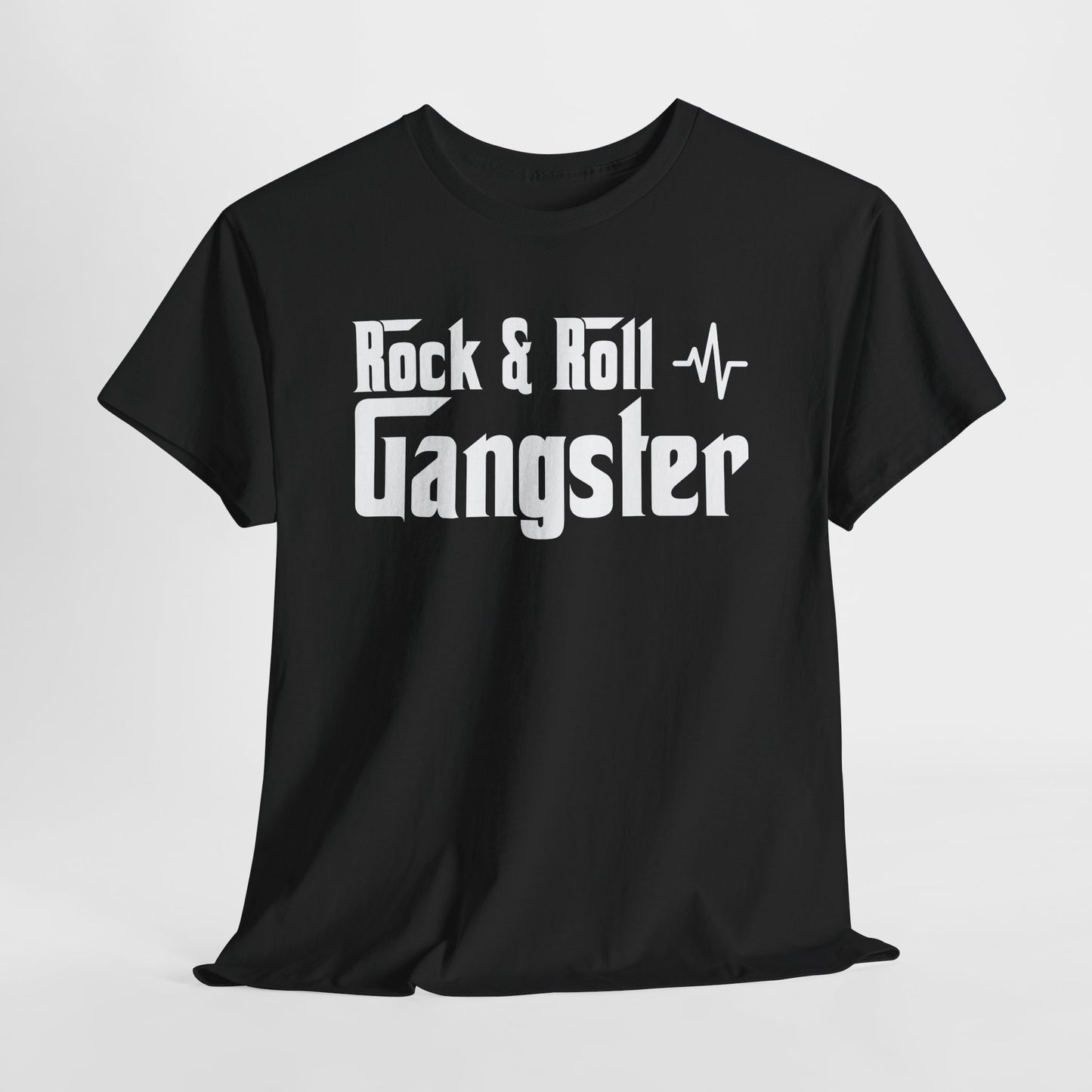 Rock and Roll Gangster T-Shirt - Bold Music Design