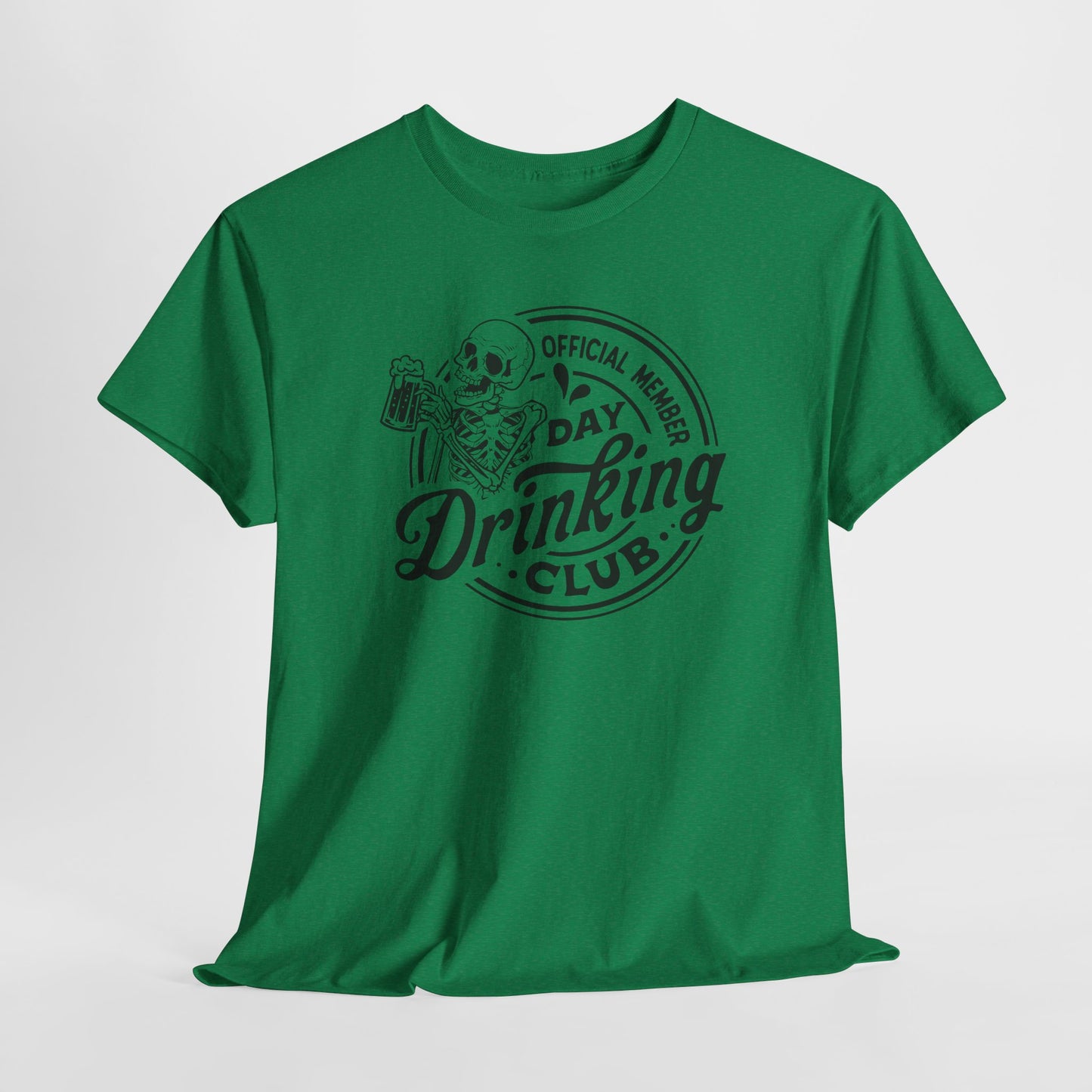 Day Drinking Skeleton T-Shirt - Snarky Graphic