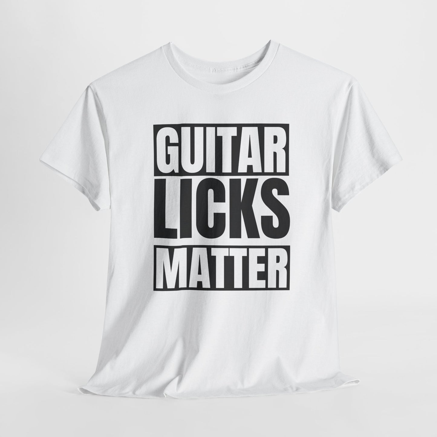 Guitar Licks Matter T-Shirt - Riff Edge Design