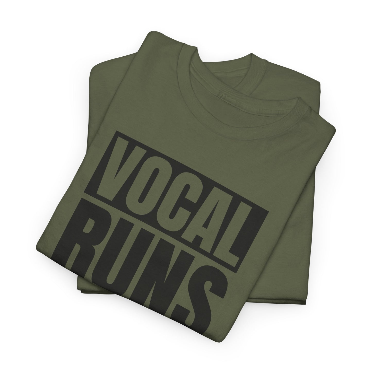 Vocal Runs Matter T-Shirt - Singer Swagger Design