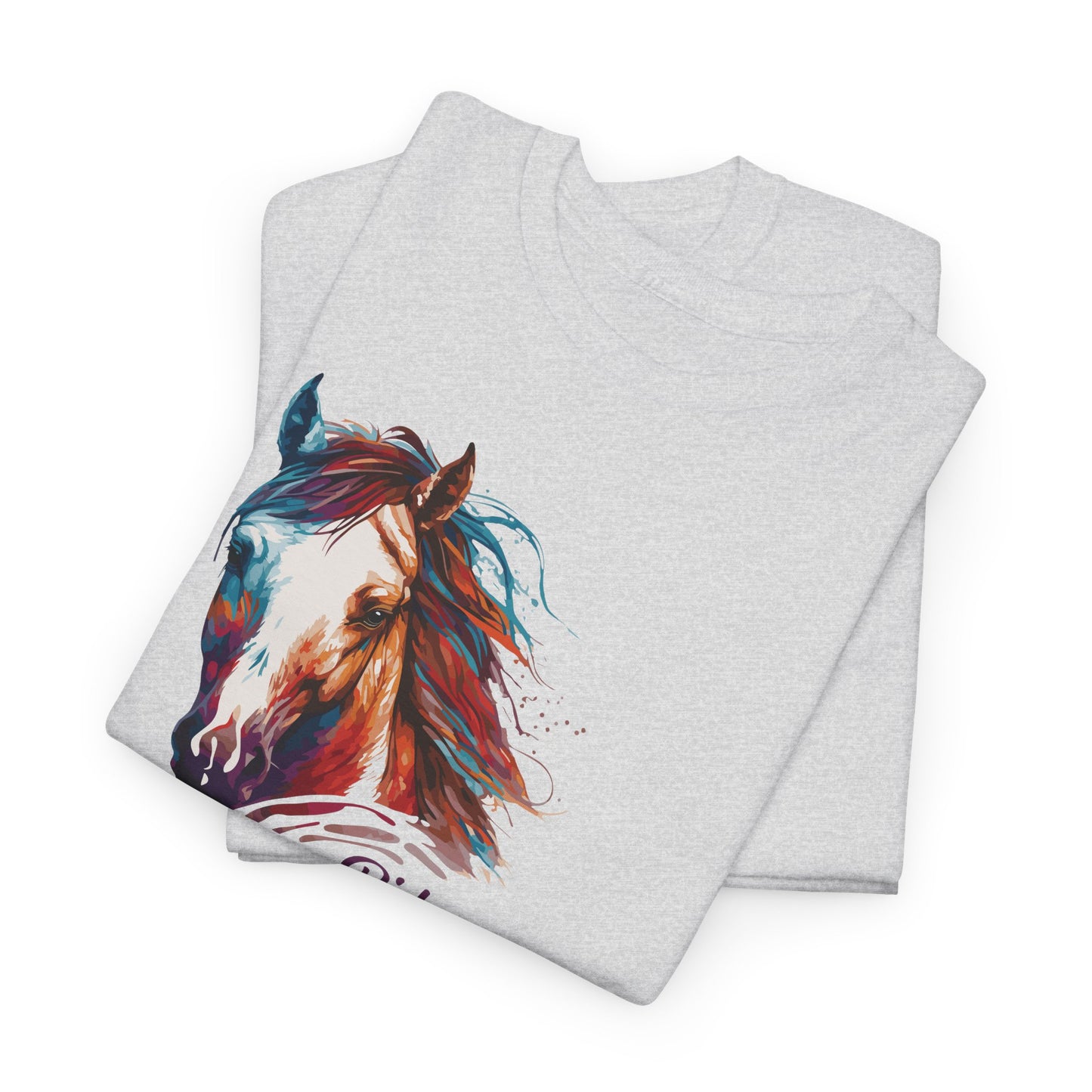 Ride More Worry Less T-Shirt - Horse Vibe Tee