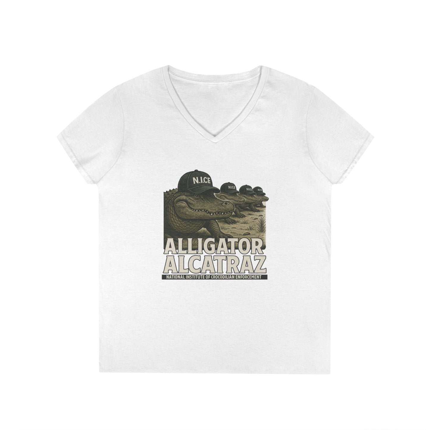 Alligator Alcatraz Funny Political T-Shirt