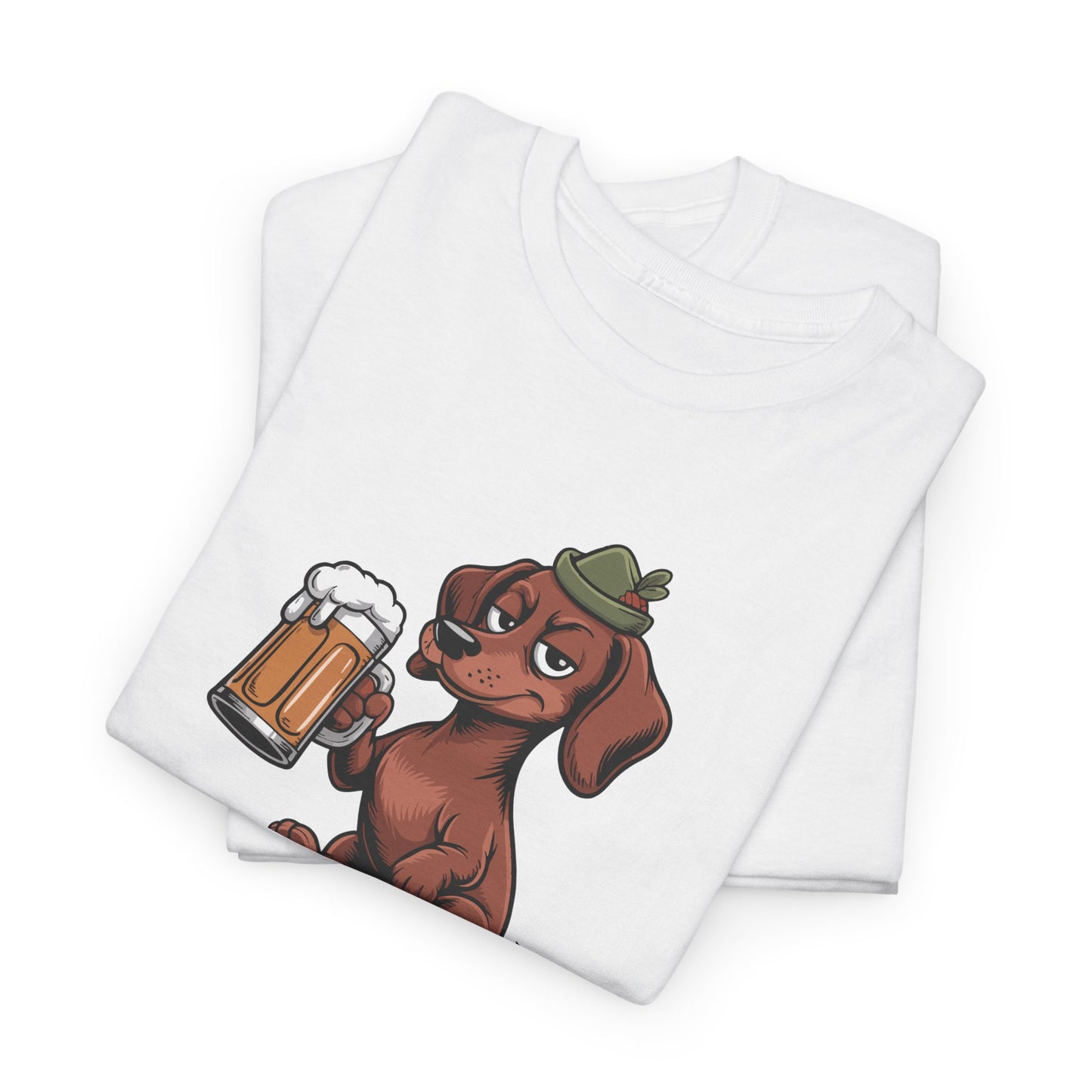 I Don't Give a Schnitzel Funny Dog T-Shirt