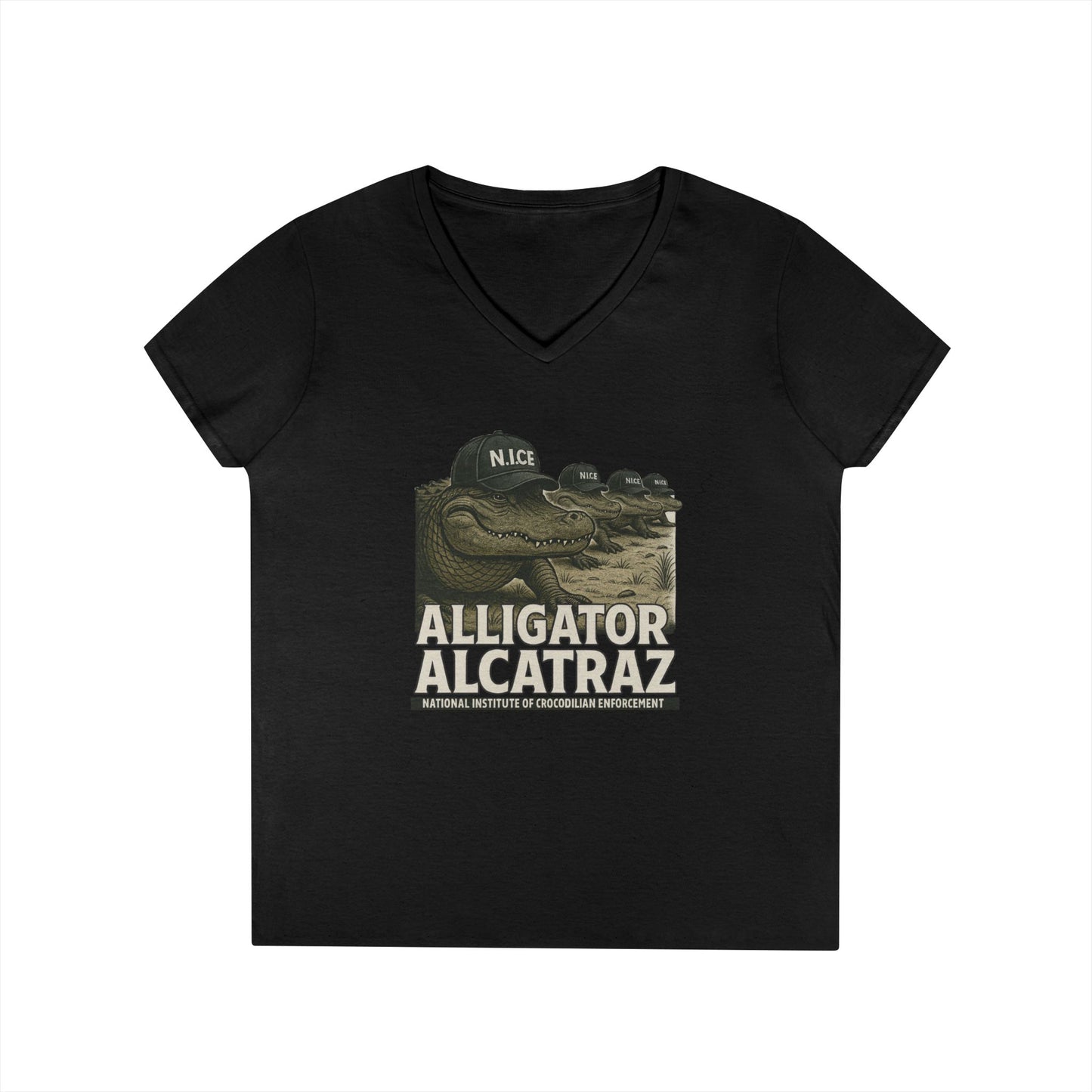Alligator Alcatraz Funny Political T-Shirt