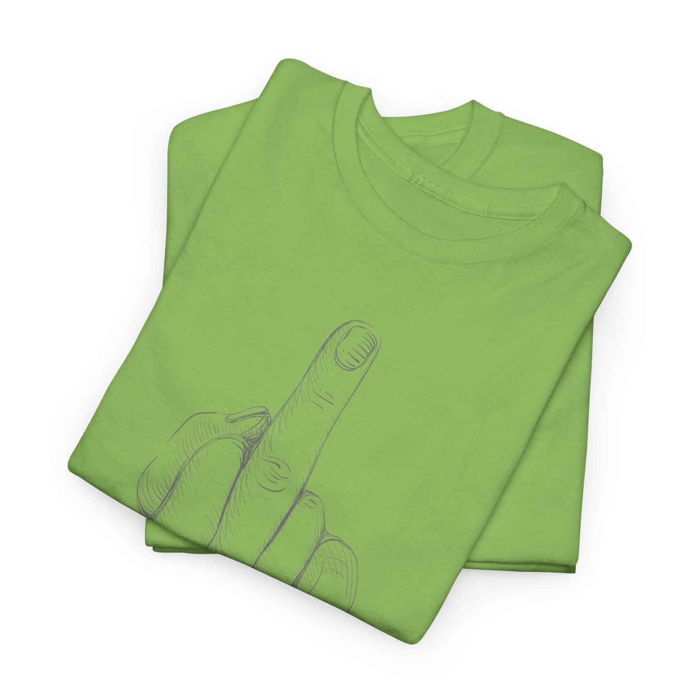 Middle Finger T-Shirt - Bold Gesture Tee