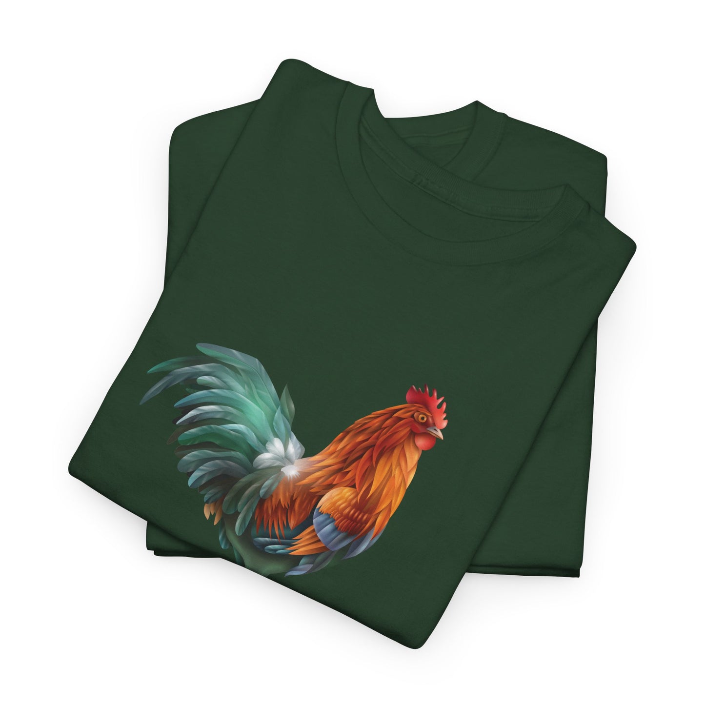 Cocky Rooster T-Shirt - Bold Pun Tee