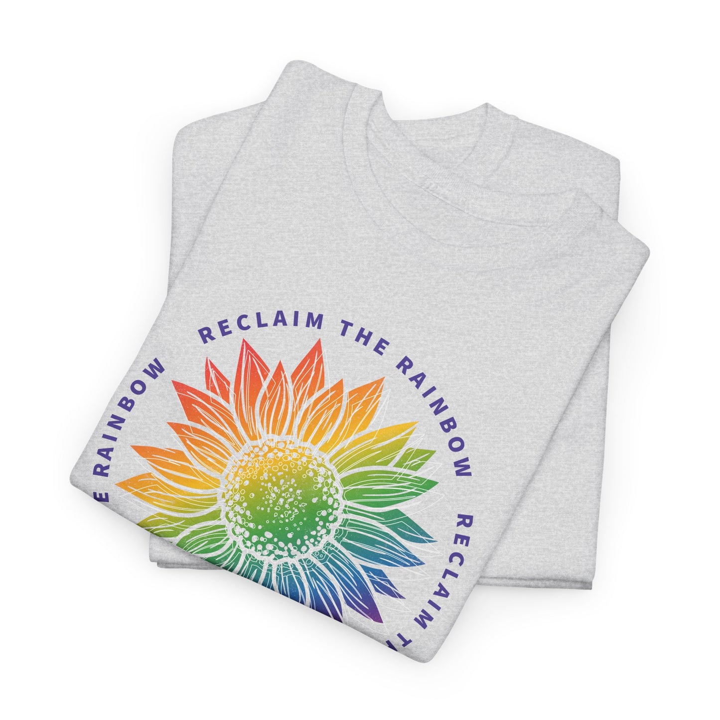 Reclaim The Rainbow Sunflower Graphic Tee
