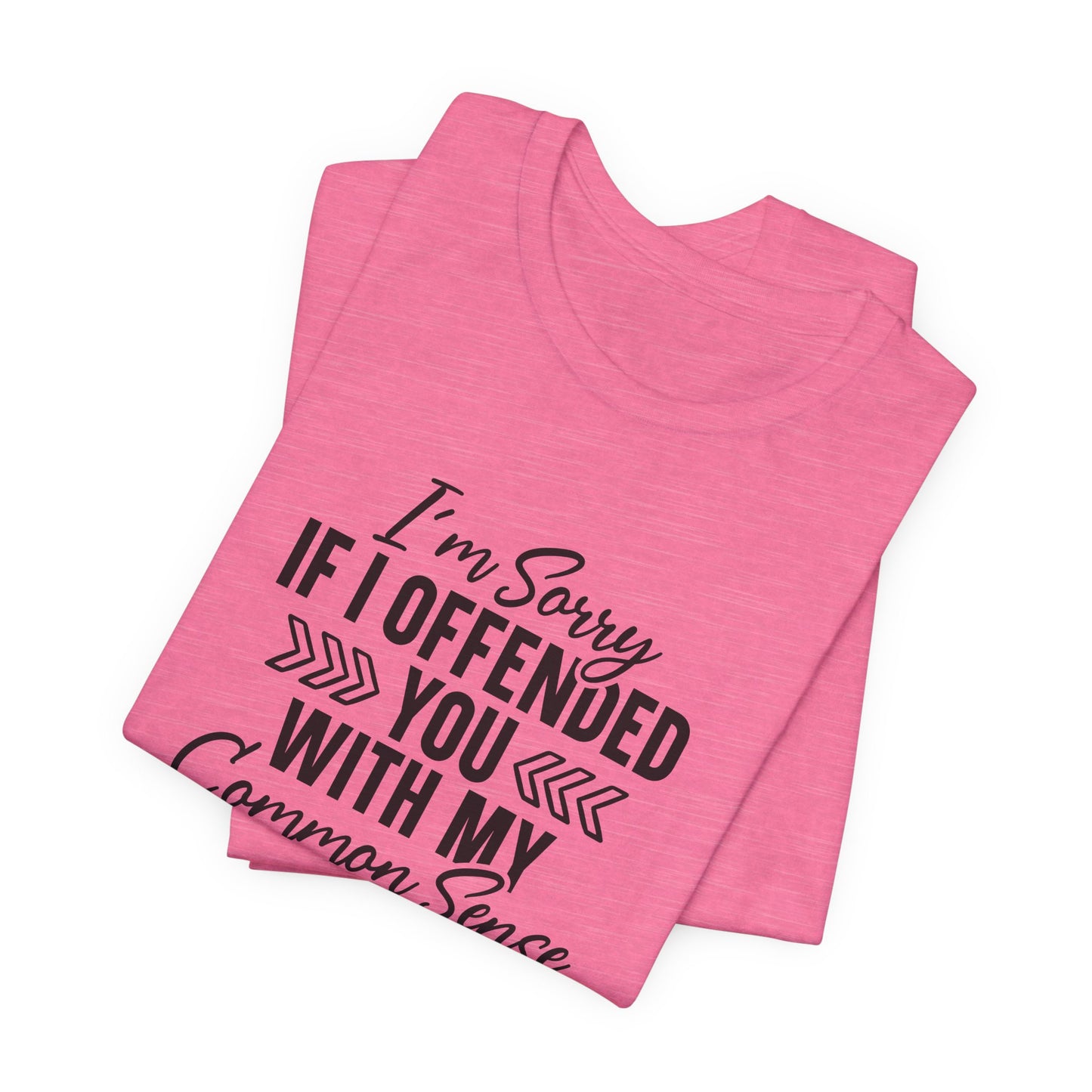 Common Sense Offense T-Shirt - Funny Sarcasm Tee