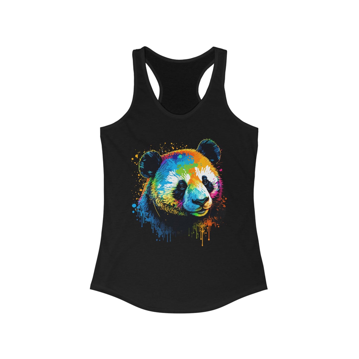 Psychedelic Pop Art Panda Tank